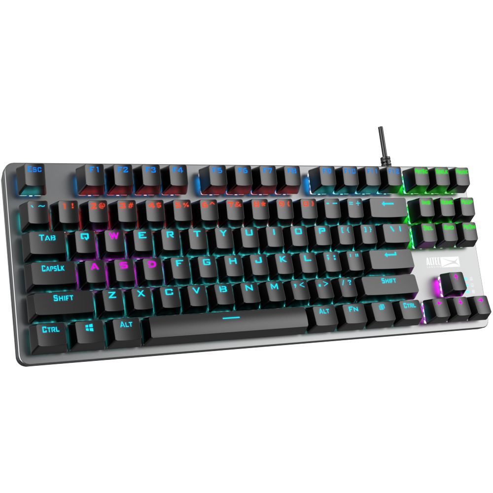 Altec Lansing - Wired Gaming Keyboard - Silver