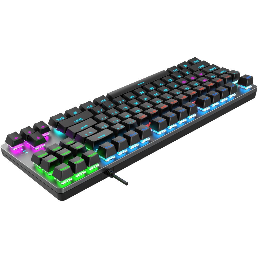 Altec Lansing - Wired Gaming Keyboard - Silver