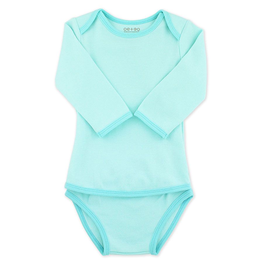 Oeteo - Easyeo Variety Bundle LS Romper 3 Piece - Green