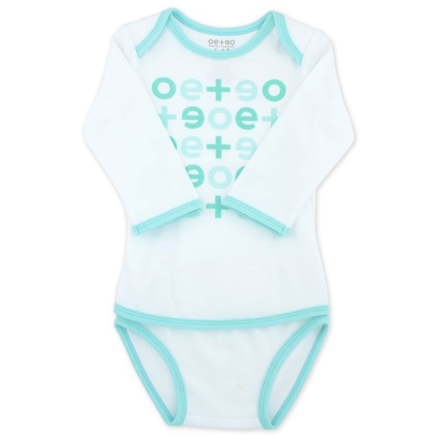 Oeteo - Easyeo Variety Bundle LS Romper 3 Piece - Green