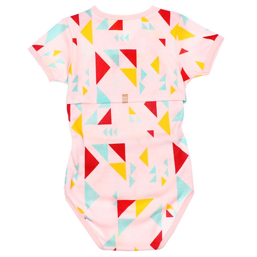 Oeteo - Easyeo Ohayo Short Sleeve Romper - Dazzling