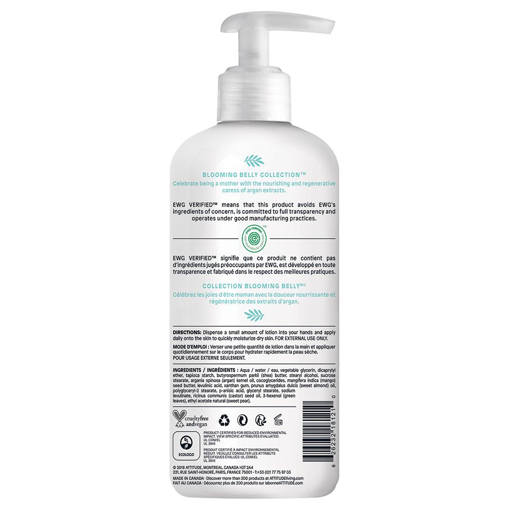 Attitude - Blooming Belly Nourishing Lotion 473ml