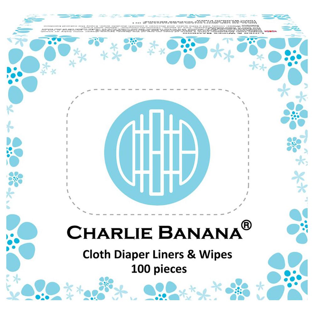 Charlie Banana - 100 Cloth Diaper Liners & Wipes