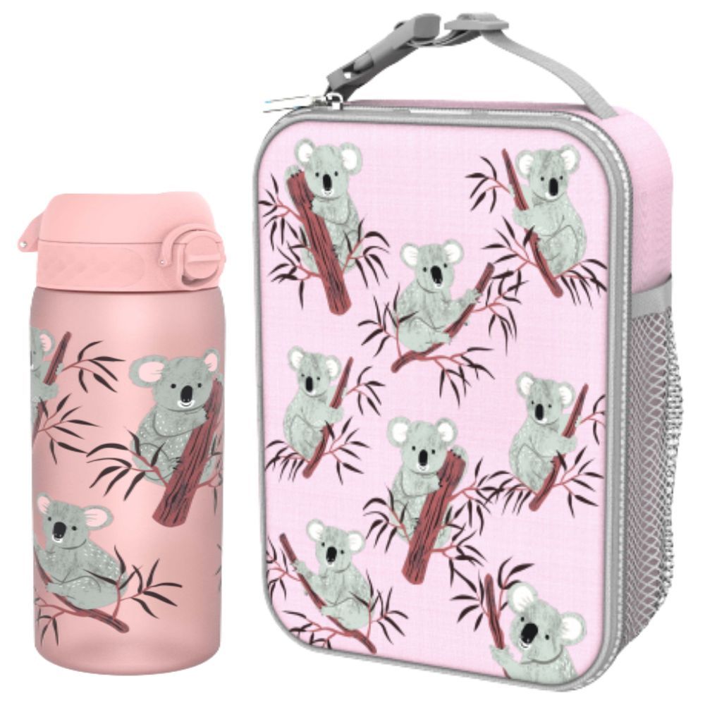 Ion8 - Koala Print Lunch Bag With Matching Water Bottle 500ml