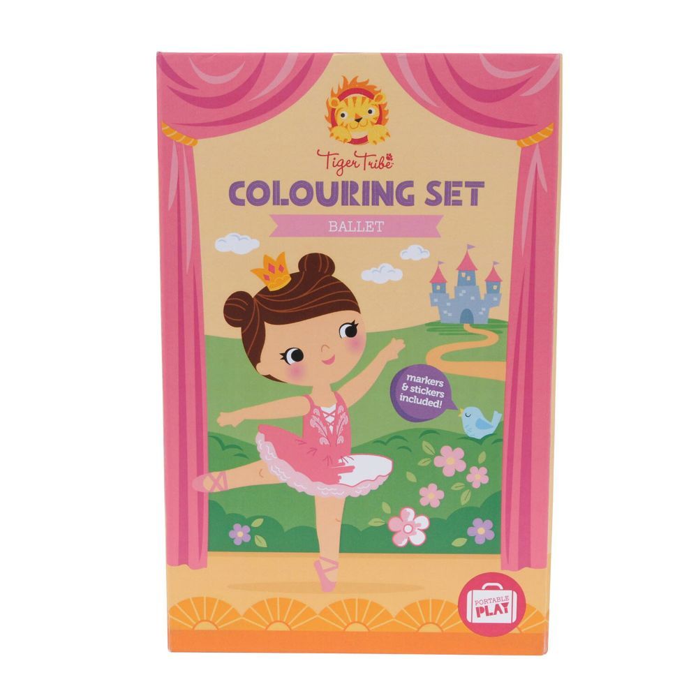 Tiger Tribe - Ballet Colouring Set