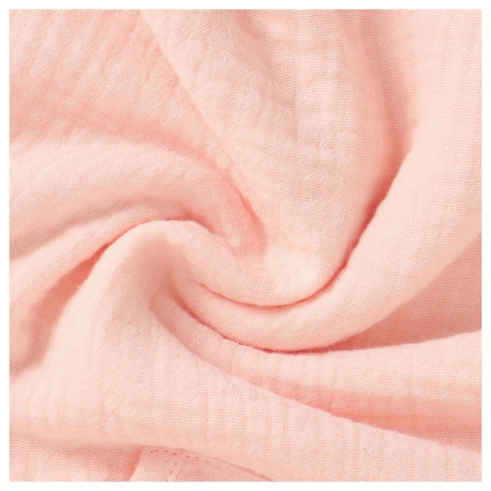 Little Sol+ - Hooded Beach Towel - 0-2Y - Soft Pink