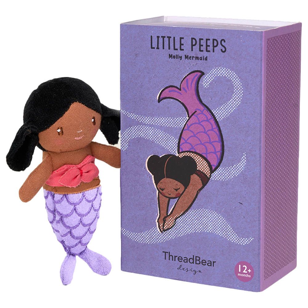 ThreadBear Design - Little Peeps Molly Mermaid Soft Toy