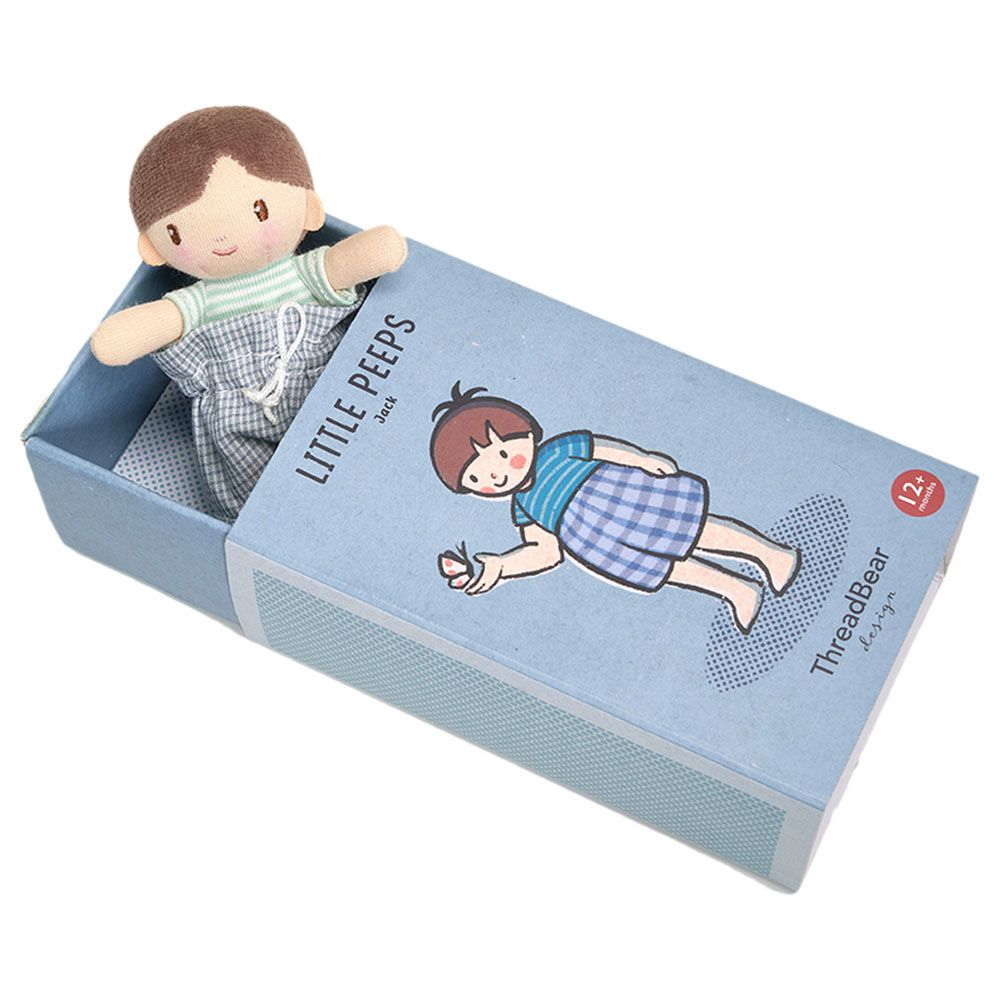 ThreadBear Design - Little Peeps Jack Doll Soft Toy