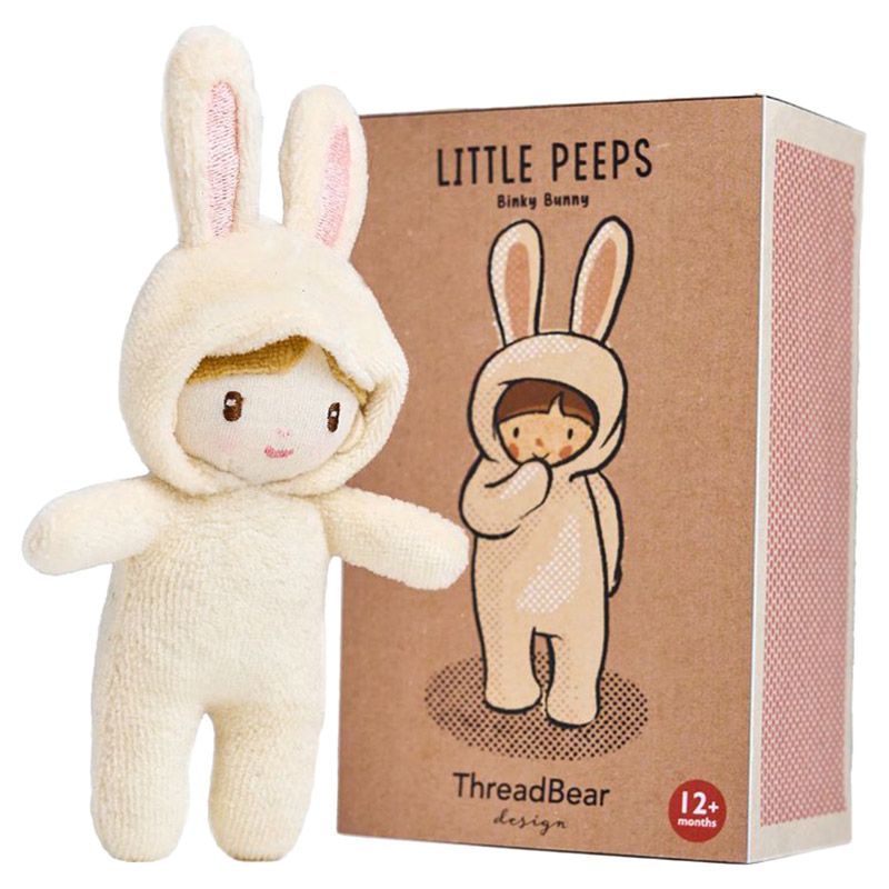 ThreadBear Design - Little Peeps Binky Bunny Soft Toy