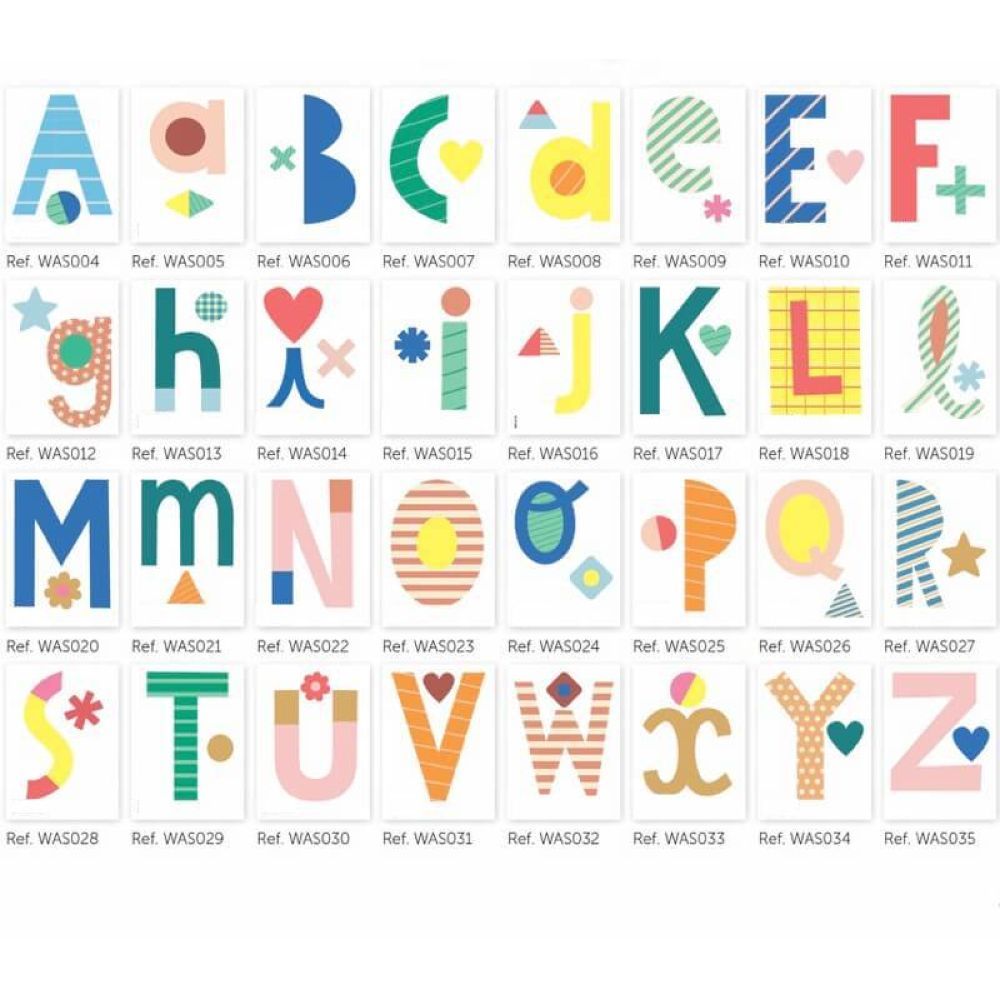 Poppik - Alphabet Wall Sticker - Capital E