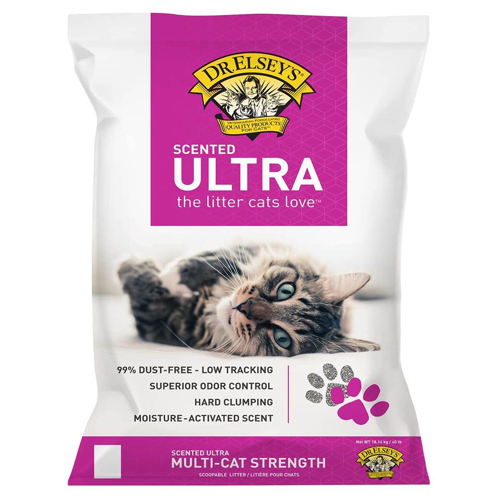 Dr Elsey's - Precious Cat Ultra Hard Scented Clay Litter 8kg 