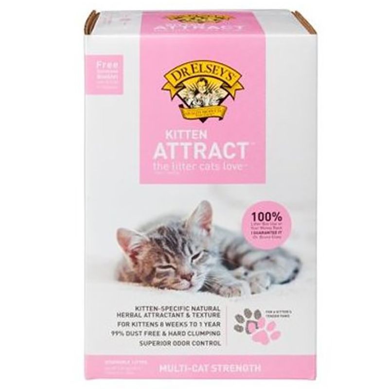 Dr Elsey's - Precious Herbal Attractant Kitten Clay Litter 9kg