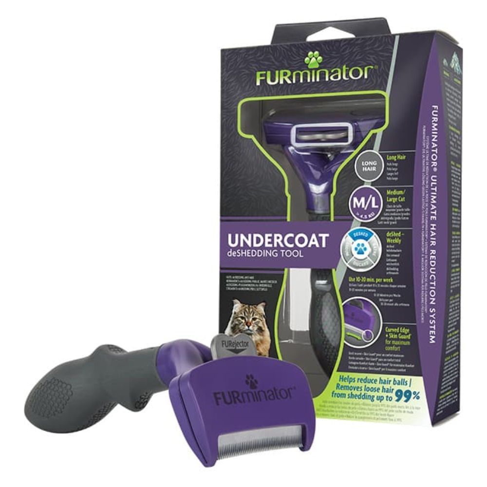 Furminator - Medium/Large Cat Undercoat Long Hair