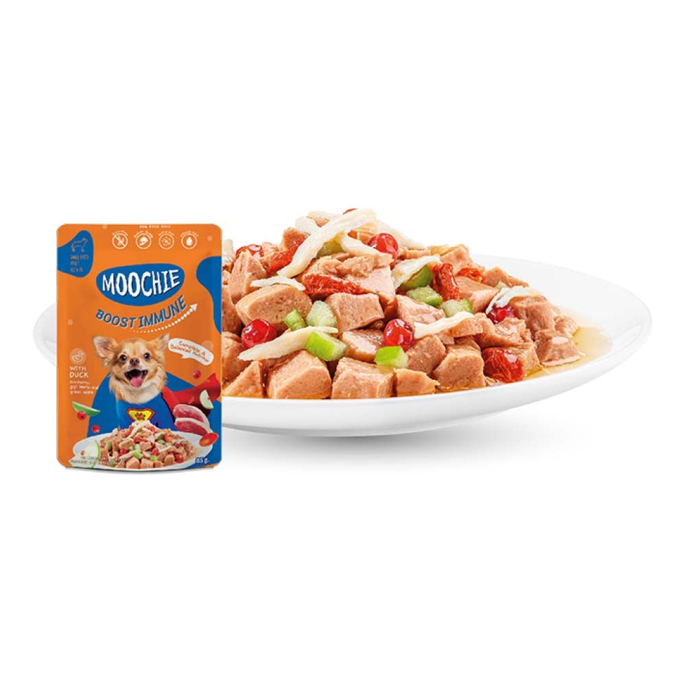 Moochie - Casserole w/ Duck - Boost Immune Pouch 85g