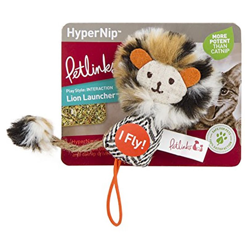 Petlinks - Safari Happynip Lion Launcher Cat Toy