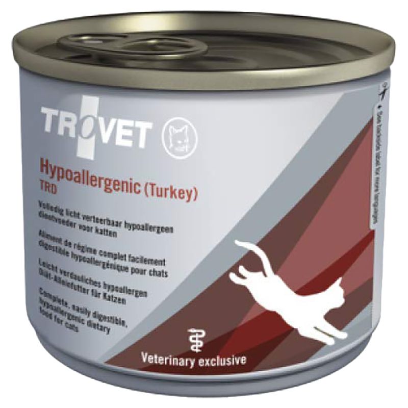 Trovet - Hypoallergenic Turkey Cat Wet Food Can 200g