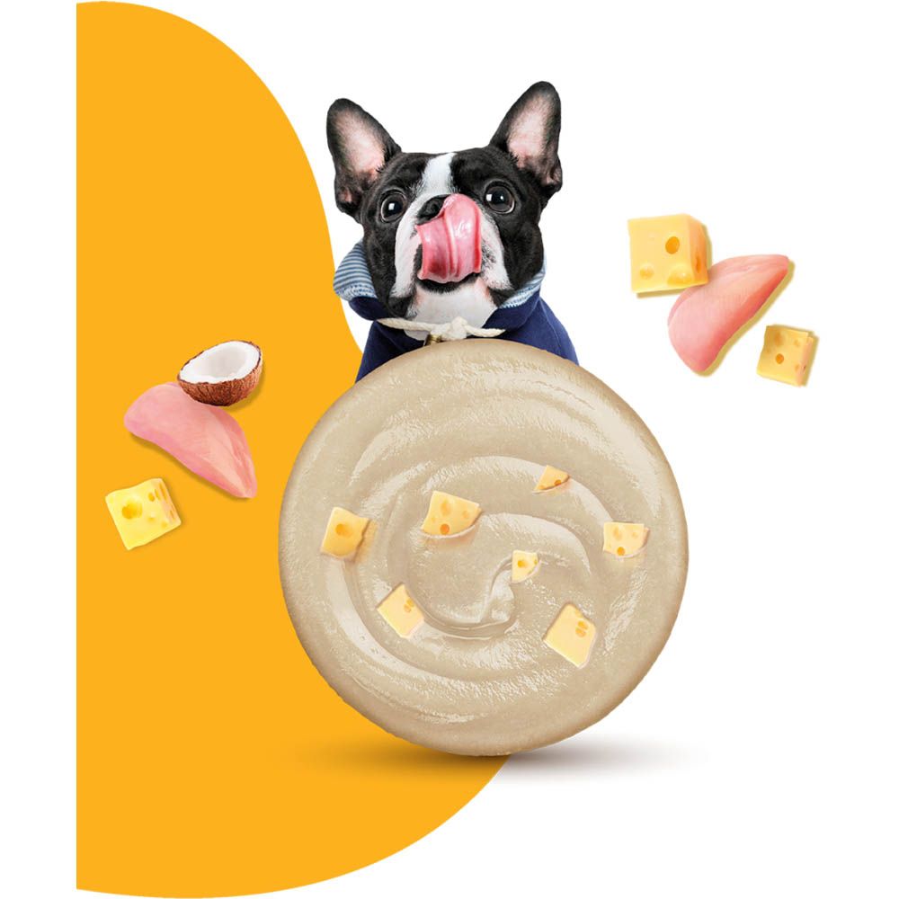 Moochie - Dog Mousse - Chicken w/ Cheese Pouch 70g