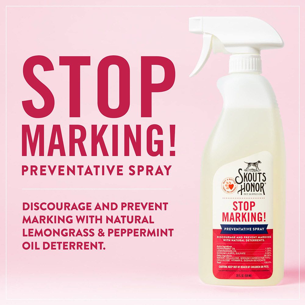 Skout's Honor - Pet Stop Marking! Preventative Spray 828ml