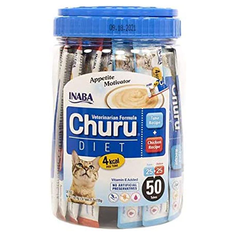 Inaba - Churu Diet Sticks for Cats - 700G - Pack Of 50