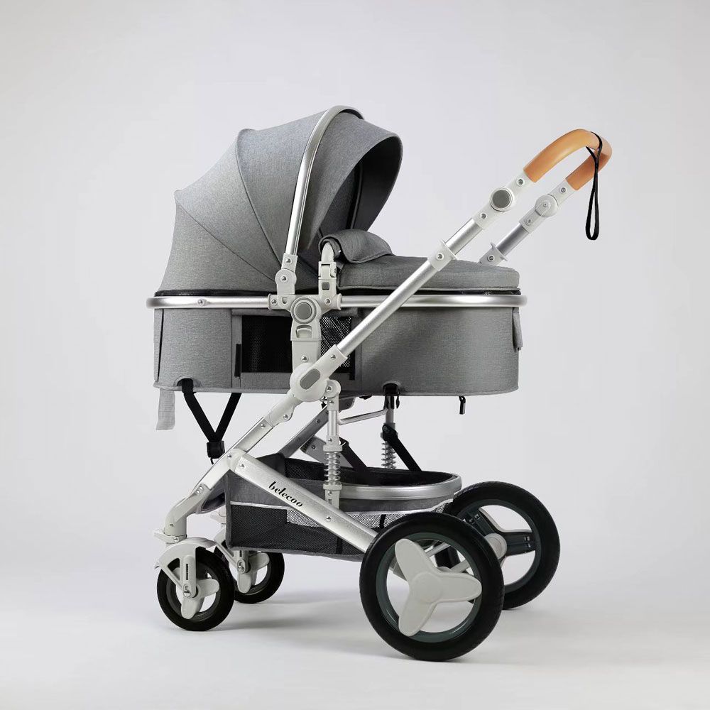 Belecoo 5 3-in-1 Lite Stroller - Grey