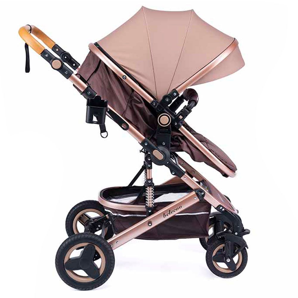 Belecoo 5 3-in-1 Lite Stroller - Khaki