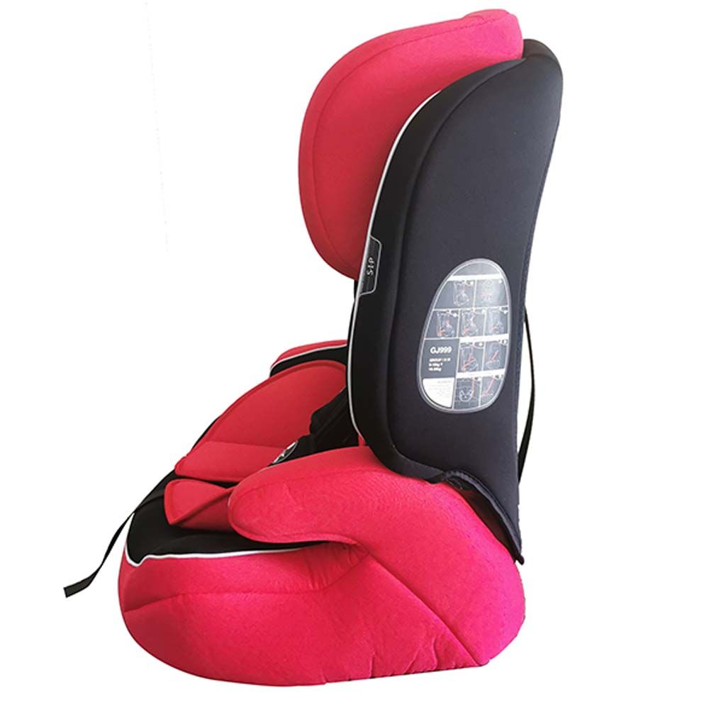 Belecoo - Sip Car Seat Blue (9M To 12Y, 9-36 Kg) - Red