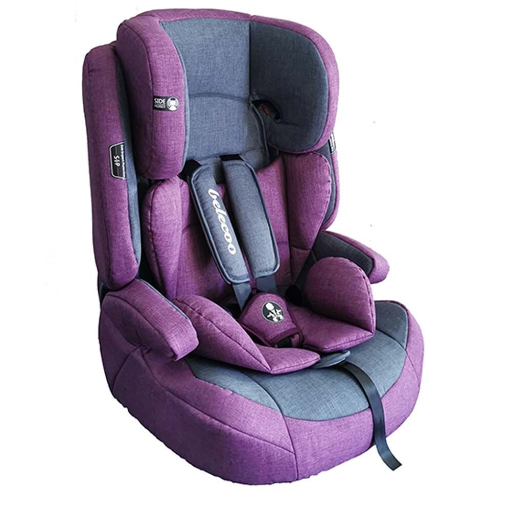 Belecoo - Sip Car Seat Blue (9M To 12Y, 9-36 Kg) - Purple