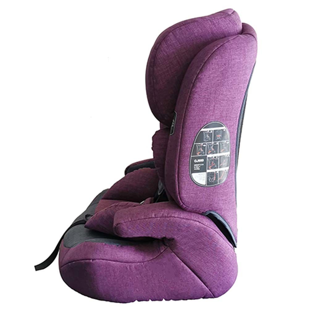 Belecoo - Sip Car Seat Blue (9M To 12Y, 9-36 Kg) - Purple