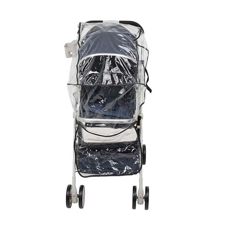 Uniqoo - 6 Premium Portable Pram W/ Diaper Bag  - Blue