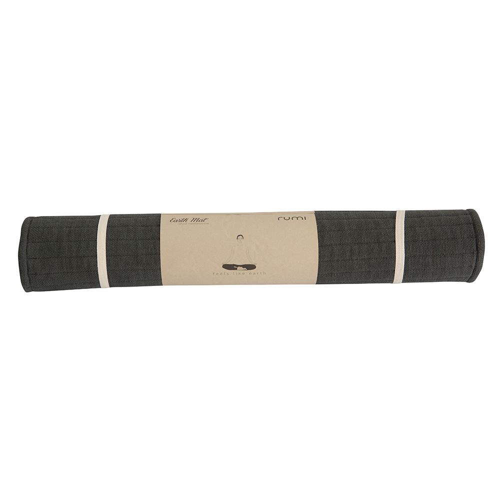 Rumi Earth - Earth Meditation Mat - Graphite