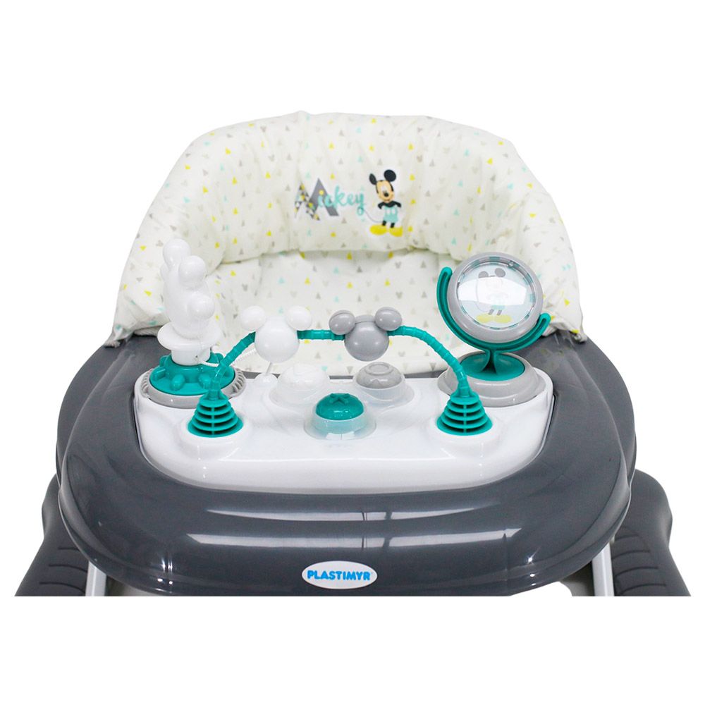 Plastimyr - Baby Walker Mickey Geo - Grey 