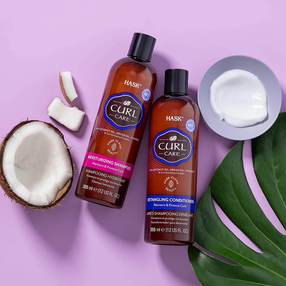 Hask - Curly Care Shampoo 355ml & Conditioner 355ml