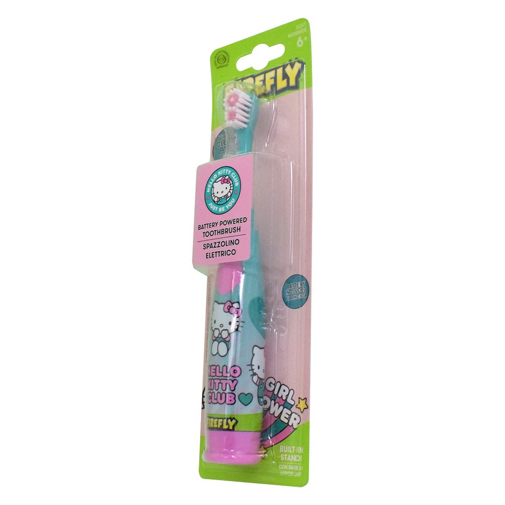 Hello Kitty - Tooth Brush Turbo Power With Battery - Pink