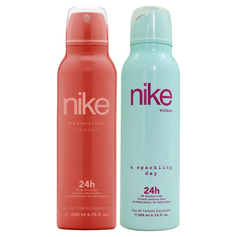 Nike - Woman Deo Spray 200ml - 2pcs - Style May Vary