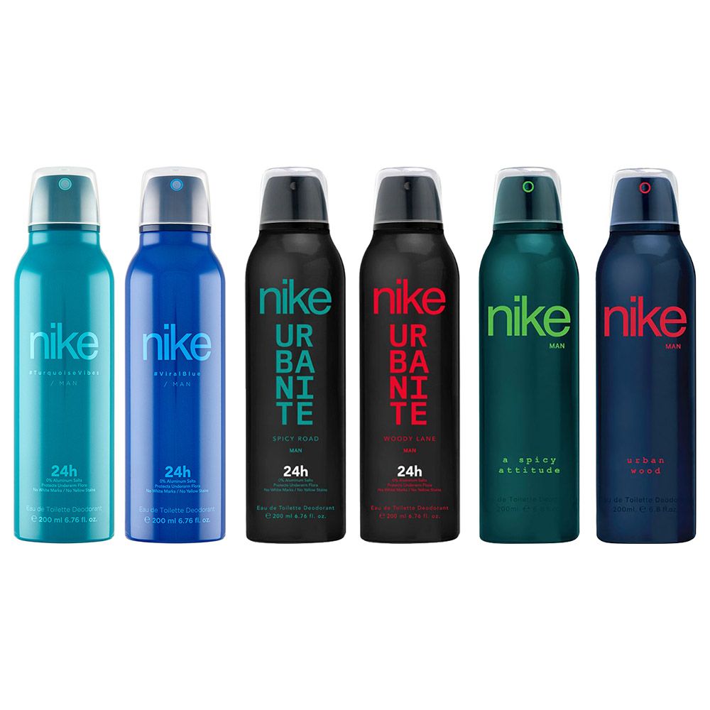 Nike - Man Deo Spray 200ml - 2pcs - Style May Vary