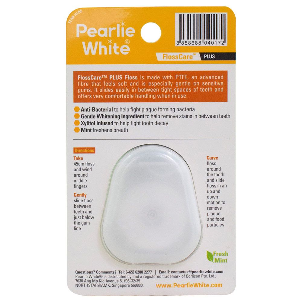 Pearlie White - Flosscare - Fresh Mint - 50M