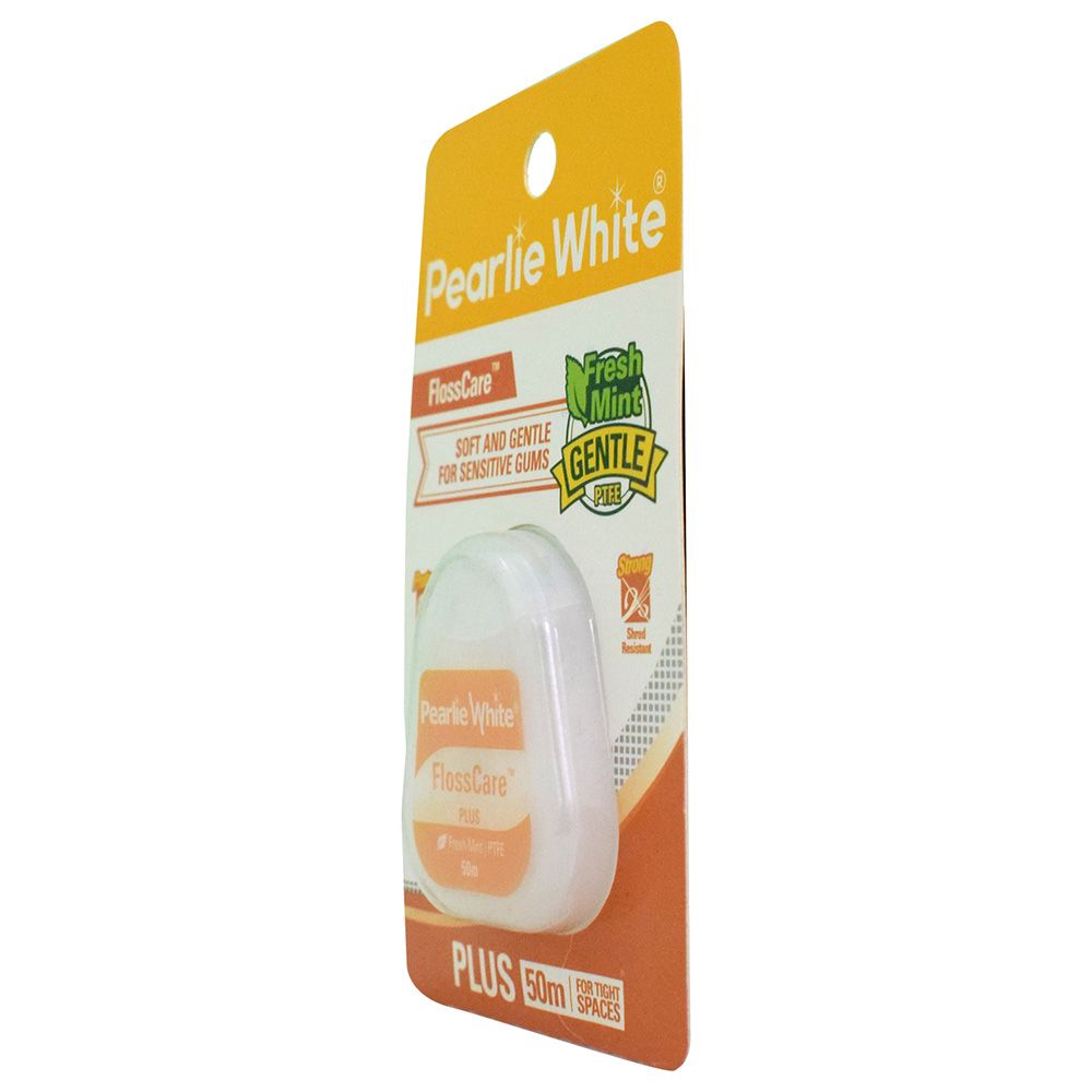 Pearlie White - Flosscare - Fresh Mint - 50M