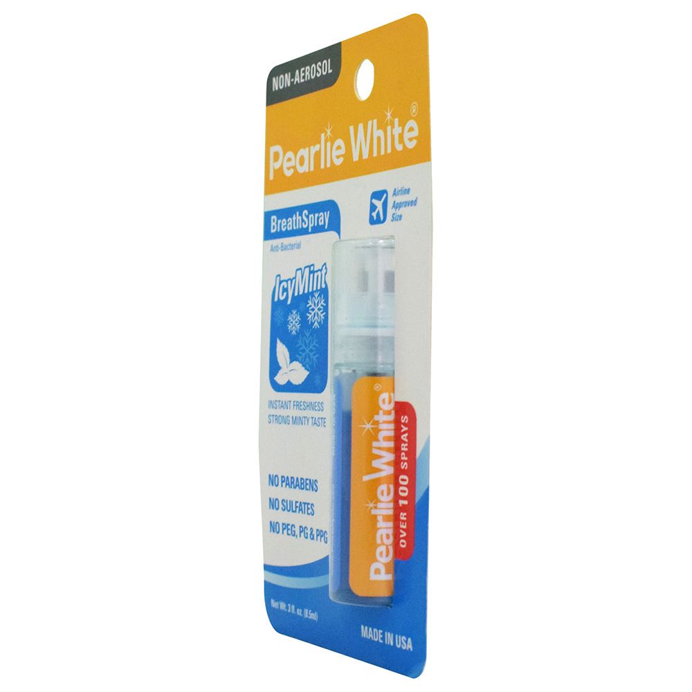 Pearlie White - Breath Spray - Icy Mint - 8.5ml