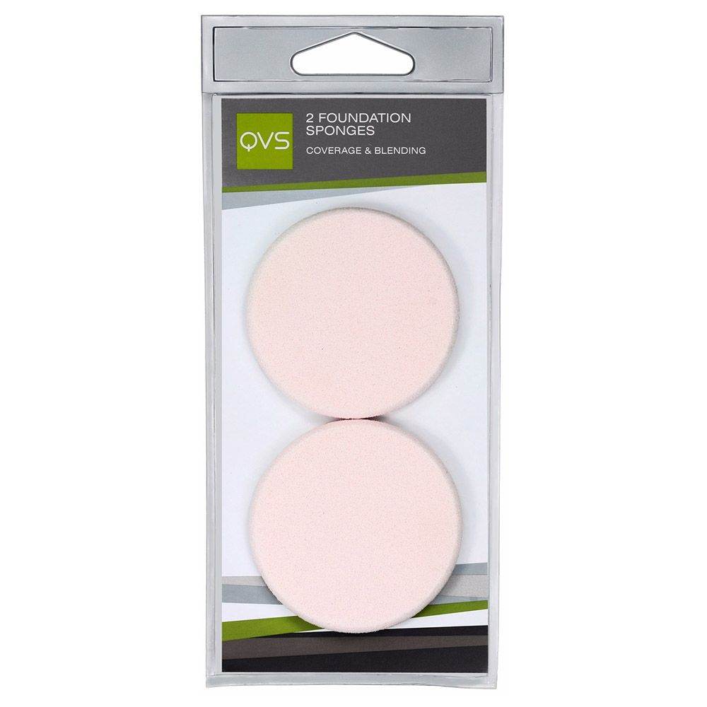 QVS - Foundation Sponges 2pcs Set