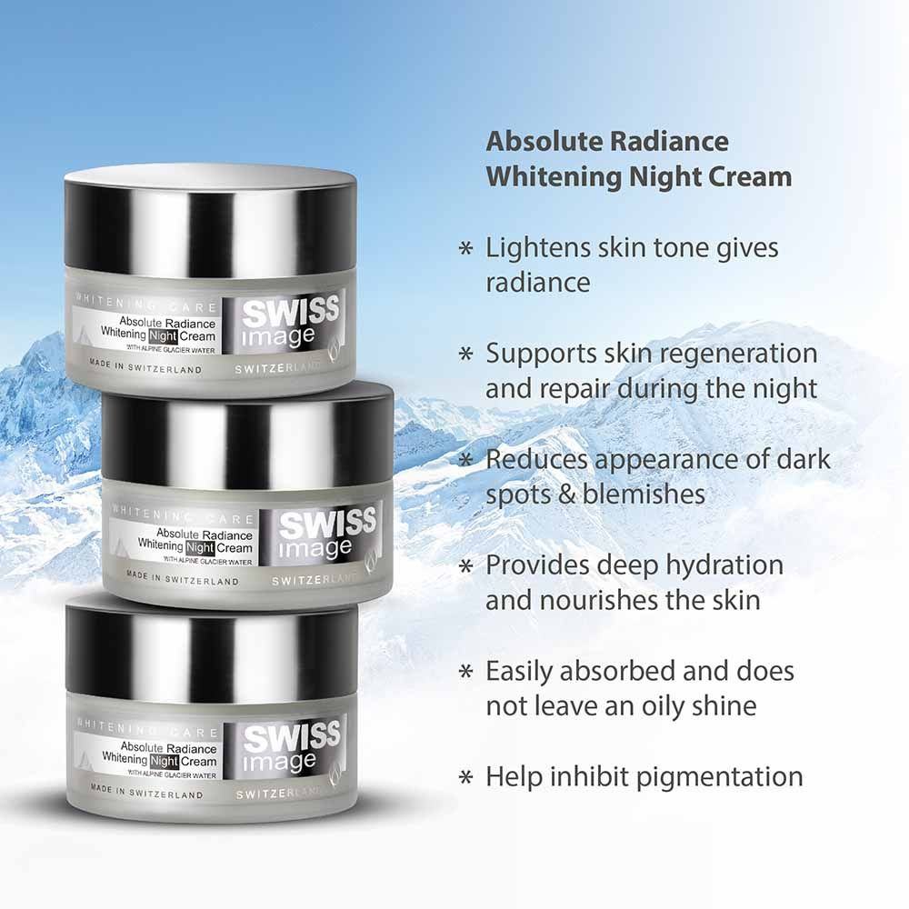 Swiss Image - Whitening Care Absolute Radiance Night Cream - 50ml