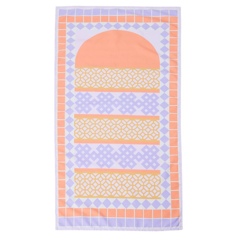 Sabr - Al-Hambra Pocket Prayer Mat - Orange