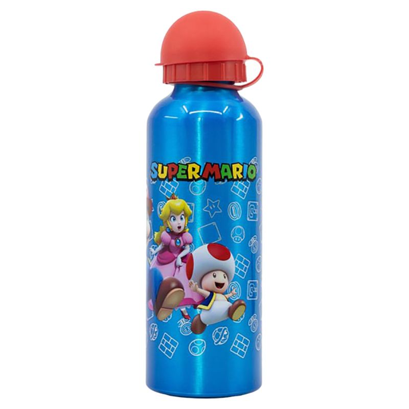 Stor - Super Mario Bottle - 530ml - Blue