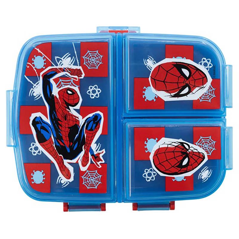 Stor - Spiderman Arachnid Lunch Box w/ 3 Compartments