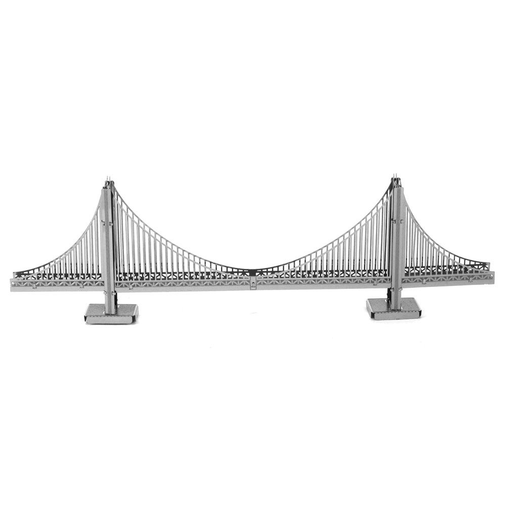 3D Metal World - Golden Gate Bridge - 1 sheet