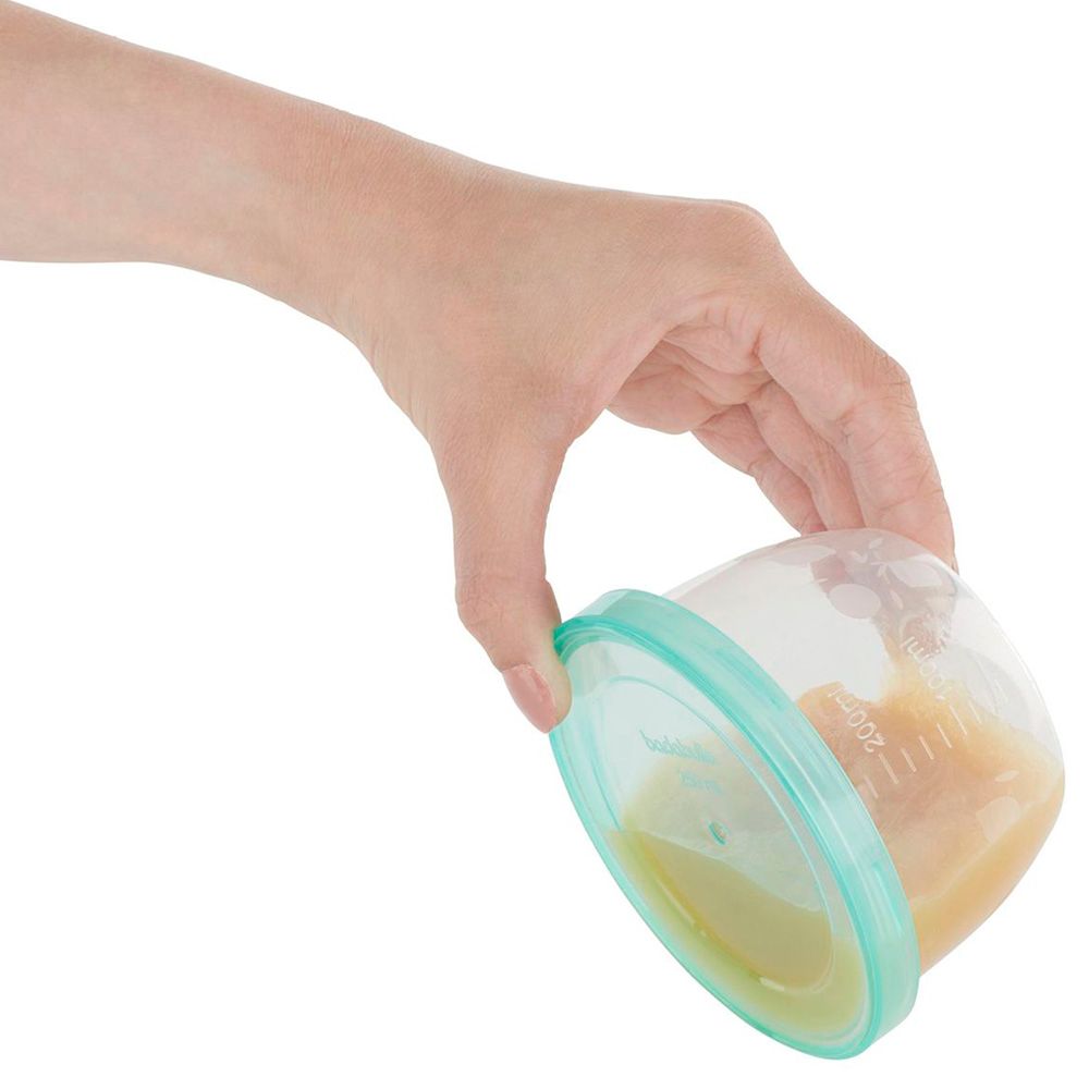 Badabulle - Baby Bowls With Lid & Food Storage - 5 pcs