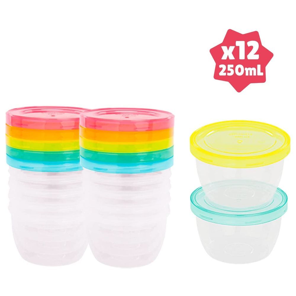 Badabulle - Reusable Jars 250ml - Pack of 12