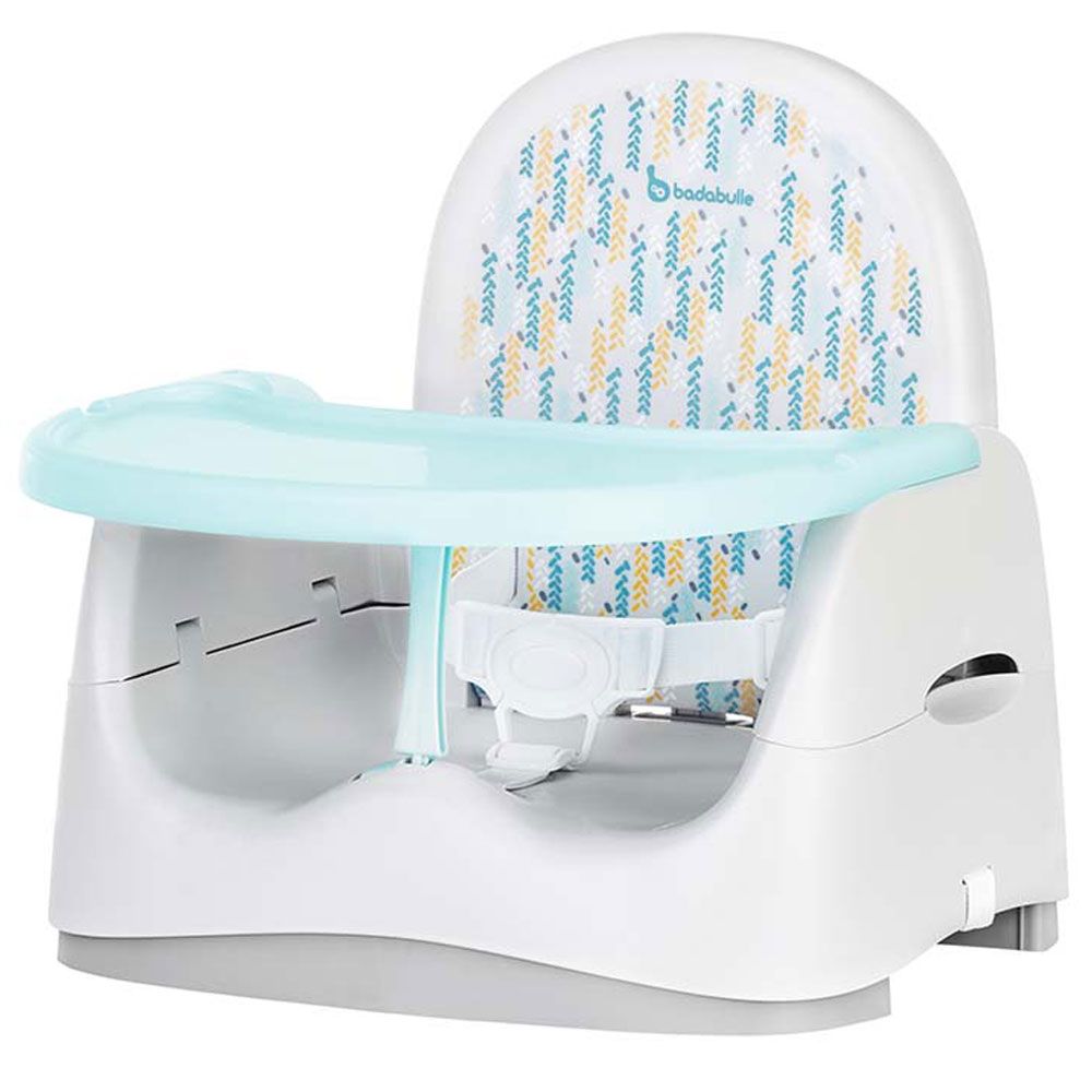 Badabulle - Trendy Feeding Comfort Booster Seat - White