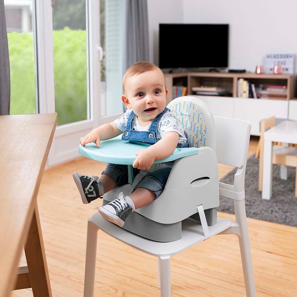 Badabulle - Trendy Feeding Comfort Booster Seat - White