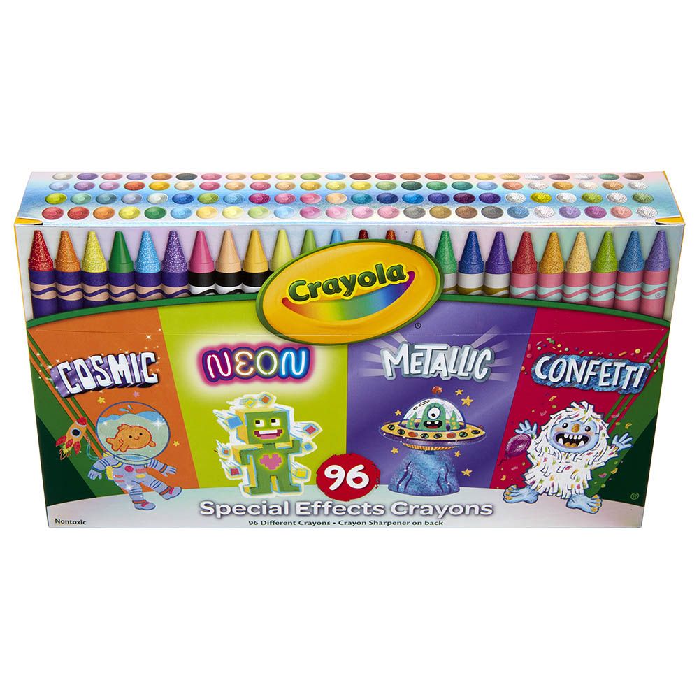 Crayola - Special Effects Crayons 96pcs