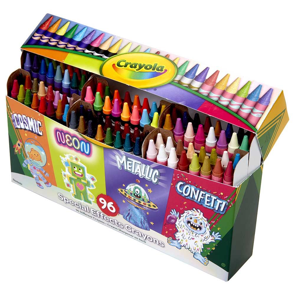 Crayola - Special Effects Crayons 96pcs